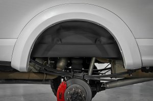 Ford F-350 Super Duty Rear Wheel Well Liners - Rough Country - Rough Country - Black - '17-'22 Ford F-350 Super Duty Rear Wheel Well Liners - Rough Country - Rough Country - Black - '17-'22